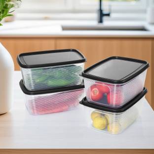 Crackle Plastic Fridge Container  - 1800 ml