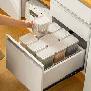 SCONERY Plastic Fridge Container  - 1200 ml