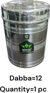 Milimercury Steel Grocery Container  - 1500 ml