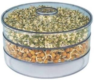 Aasvi Horizon Plastic Sprout Maker  - 1500 ml