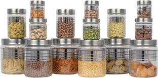 G-PET Plastic Grocery Container  - 1500 ml, 1000 ml, 450 ml, 200 ml, 100 ml
