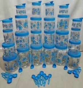 PEYTON Plastic Grocery Container  - 2000 ml, 1500 ml, 1000 ml, 750 ml, 500 ml