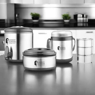 Sanjeev Kapoor Stainless Steel Utility Container  - 4500 ml
