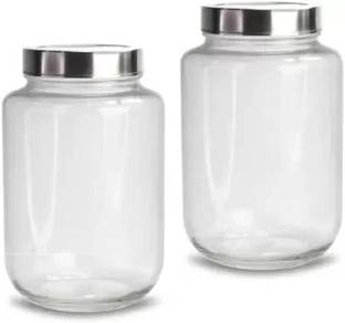 vency shoppy Glass Pickle Jar  - 2000 ml