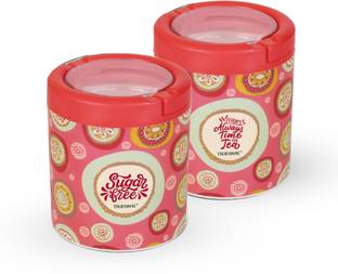 Trueware Plastic Tea Coffee & Sugar Container  - 750 ml