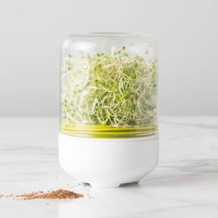 YEIPIS Plastic, Steel Sprout Maker  - 250 ml