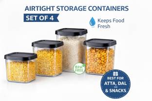 Rasoi bazaar Plastic Grocery Container  - 550 ml