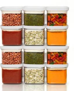 SKYHEART Plastic Grocery Container  - 500 ml