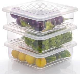 Craftbin Plastic Fridge Container  - 2400 ml
