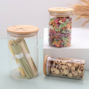 The Better Home Glass Grocery Container  - 1000 ml, 600 ml, 300 ml