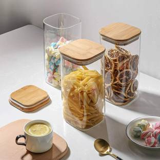 morryz Glass Grocery Container  - 1500 ml