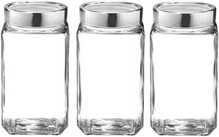 Urva Fashion Glass Grocery Container  - 1000