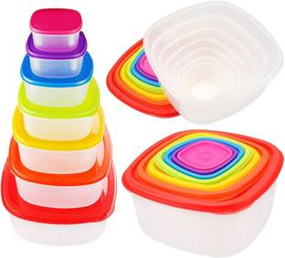 HRKENTERPRISE Plastic Fridge Container  - 2900 ml