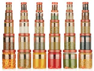 NORVIUM Plastic Grocery Container  - 2000 ml, 1200 ml, 650 ml, 350 ml, 250 ml