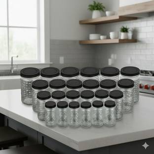 JAWSTRONG Plastic Grocery Container  - 350 ml, 650 ml, 1200 ml