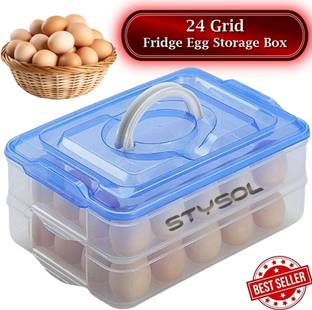 Stysol Plastic Egg Container  - 2 dozen