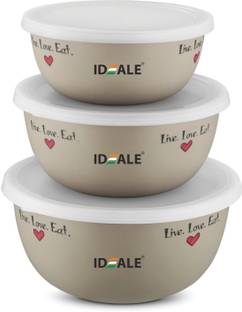 Ideale Steel, Plastic Fridge Container  - 500 ml, 1250 ml, 750 ml