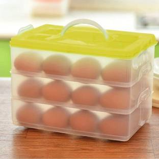 LINER BOUTIQUE Plastic Egg Container  - 3 dozen