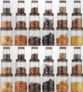 KHISKOLI Plastic Grocery Container  - 300 ml, 650 ml, 1200 ml
