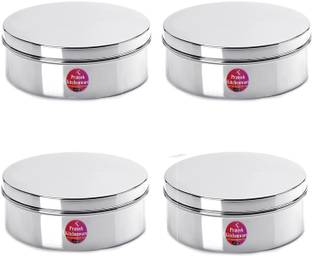 Prateek Kitchenware Steel Utility Container  - 450 ml