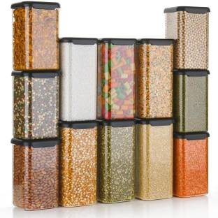 4 SACRED Plastic Grocery Container  - 1100 ml, 1500 ml