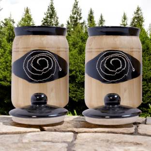 ZEB ENTERPRISES Ceramic Pickle Jar  - 1000 ml