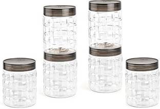 Sk world Plastic Cookie Jar  - 250 ml