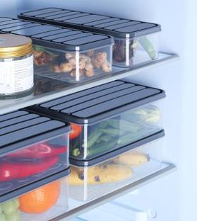 NIMBA NATURALS Plastic Fridge Container  - 1200 ml