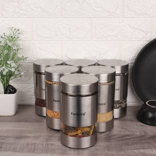 Femora Steel Grocery Container  - 1000 ml