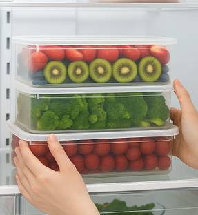 Craftbin Plastic Fridge Container  - 3000 ml