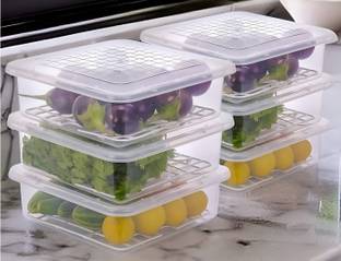 Rosebee Plastic Fridge Container  - 2400 ml