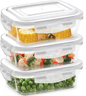 IndusBay Glass Fridge Container  - 640 ml