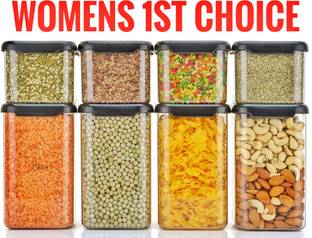 forsel Plastic Grocery Container  - 1100 ml, 500 ml