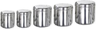 Milimercury Steel Grocery Container  - 800 ml, 1150 ml, 1500 ml, 1900 ml, 2500 ml