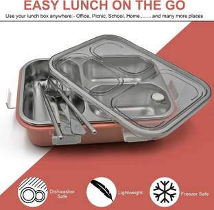 DHARA ENTERPRISE Steel Utility Container  - 750 ml