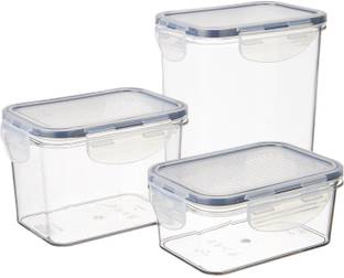 SCL Steelo Plastic Grocery Container  - 500 ml, 900 ml, 1400 ml