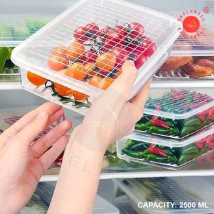 EagleWell Plastic Fridge Container  - 2500 ml