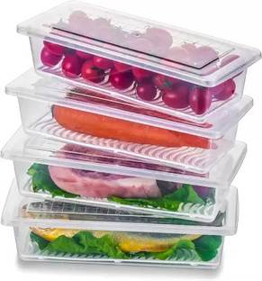 VESSU Plastic Fridge Container  - 1500 ml