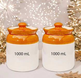 Daidokoro Ceramic Pickle Jar  - 1000 ml