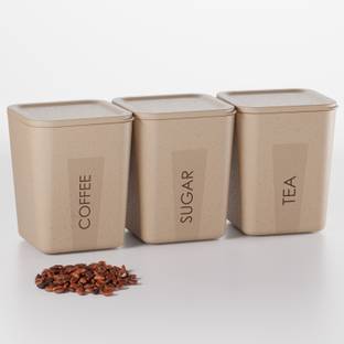 FORWAY Plastic Tea Coffee & Sugar Container  - 800 ml