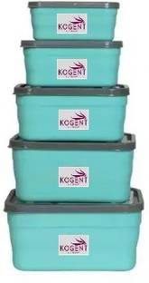 KOGENT ENTERPRISES Plastic Cookie Jar  - 1000 ml, 800 ml, 600 ml, 400 ml, 200 ml