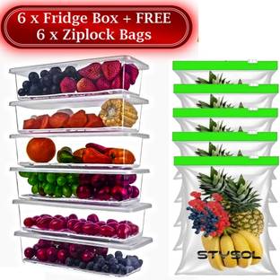 Stysol Plastic Fridge Container  - 1500 ml
