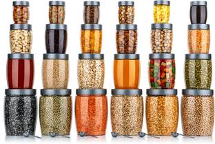 Snowberry Plastic Grocery Container  - 1200 ml, 650 ml, 350 ml, 250 ml