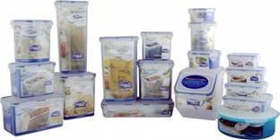 LOCK & LOCK Polypropylene Grocery Container  - 2.4 L, 4 L, 1.6 L, 1.5 L, 180 L, 850 L, 430 L, 2.6 L, 1 L, 1.9 L, 700 L, 300 L, 1.4 L, 600 L, 5 L, 350 L