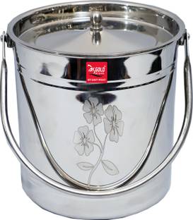 bartancart Stainless Steel Utility Container  - 7500 ml, 8500 ml, 9500 ml, 11000 ml