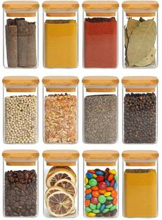 HEALTH TAG Glass Grocery Container  - 320 ml