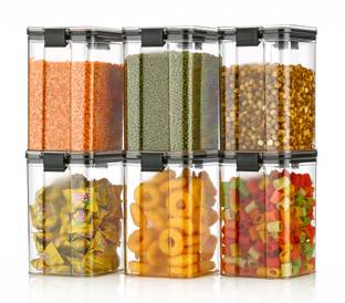 SOURIRE Plastic Grocery Container  - 1200 ml