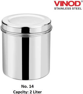 VINOD Steel Grocery Container  - 2 L