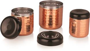 MOLTRS Stainless Steel Tea Coffee & Sugar Container  - 600 ml, 800 ml, 1000 ml