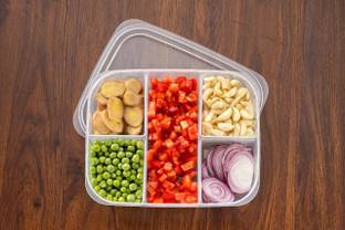 VEWIKZY Plastic Fridge Container  - 1500 ml